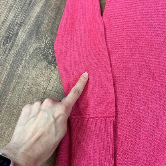 Banana Republic Filpucci Italian Merino Wool Cashmere Pink Sweater Sz XS - Picture 9 of 9